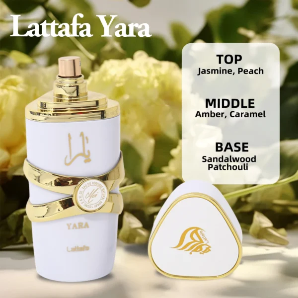 Original Arab Perfumes Lattafa Yara For Women Lattafa Asad Bourbon For Men Long-lasting Arabian Perfume Eau de Parfum Spray – Image 14