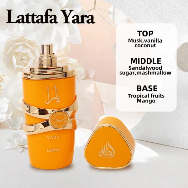 Original Arab Perfumes Lattafa Yara For Women Lattafa Asad Bourbon For Men Long-lasting Arabian Perfume Eau de Parfum Spray – Image 15